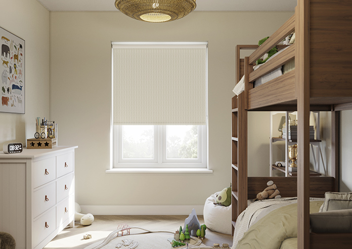 Emily Bond Oscar Stripe, Linen - Roller Blind - Image 3